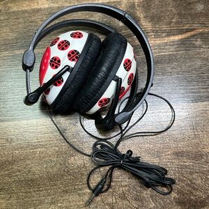 Swimmer Japan headphones - Ladybug print